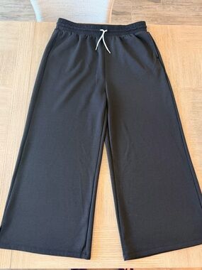 ZENANA Scuba Knit Wide Leg Pants – Size 2X – Black – Buttery Soft – NWOT